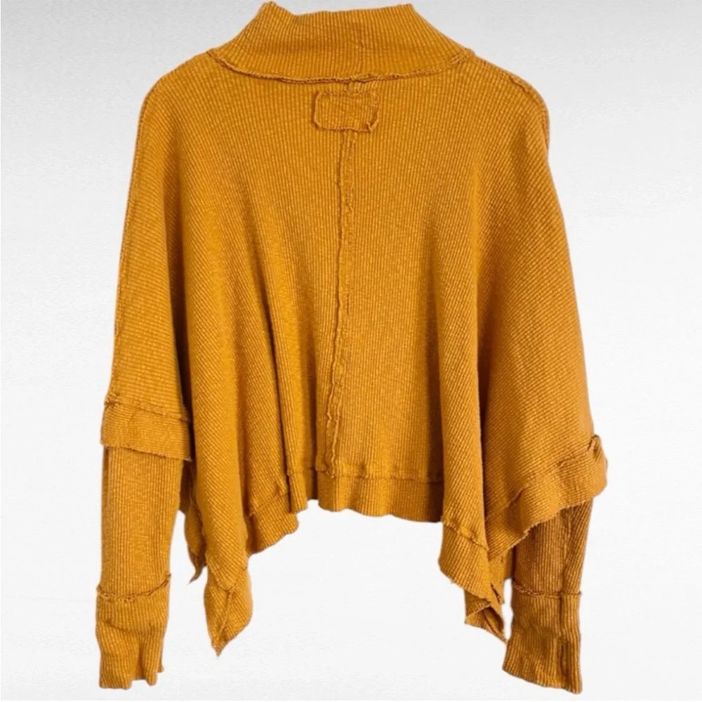 Free People • We The Free • Women’s Sunbaby Mock Neck Drop Shoulder Ribbed Top